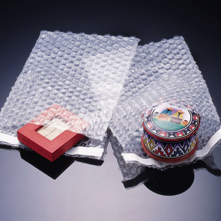 Bubble wrap is a light & flexible packaging material made of low-density polyethylene, ideal to protect fragile & irregularly shaped products.